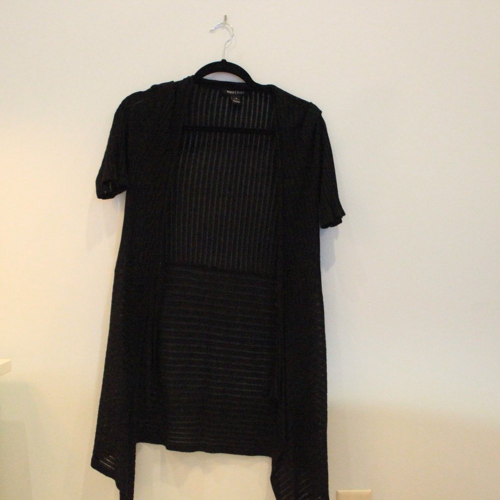 Black Long Cardigan